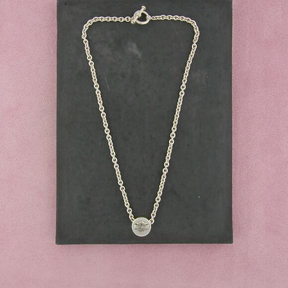 Harley-Davidson Jewelry - harley davidson sterling silver motorcycle shield chain necklace size 18in
